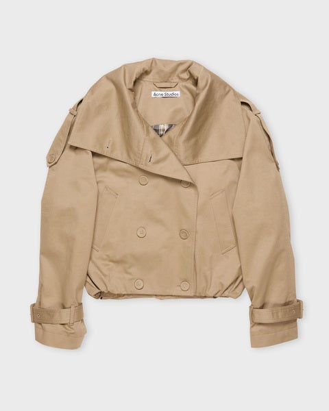 Jacket Twill Trench Beige 1