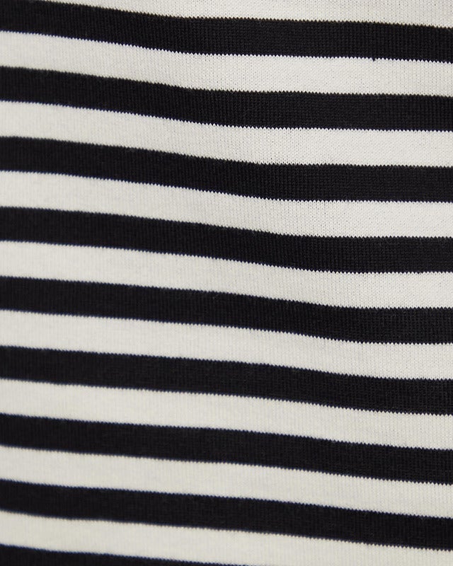 Moncler Topp Striped Polo Shirt Vit S