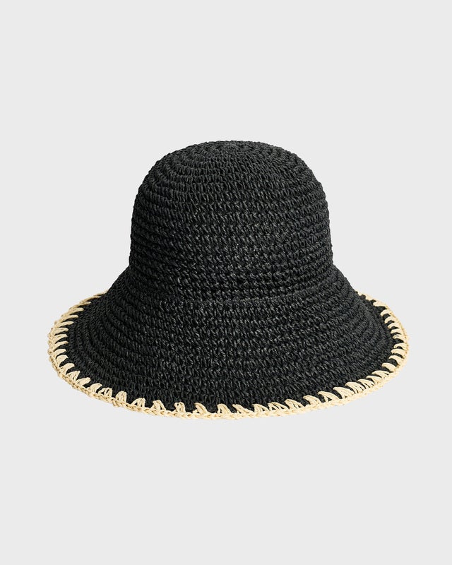 By Malene Birger  Hat Strawilla Black ONESIZE
