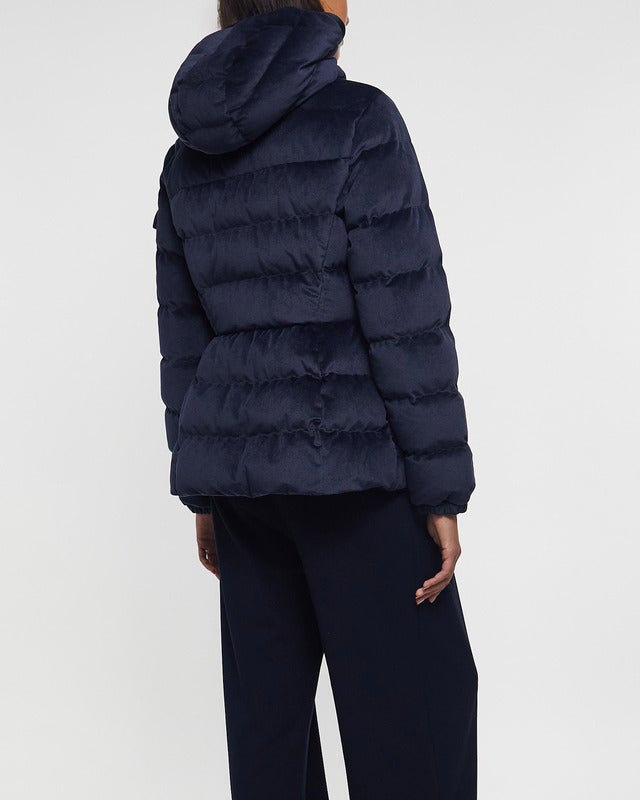Moncler Jacket Barante Blue MONCLER 0 (XS)