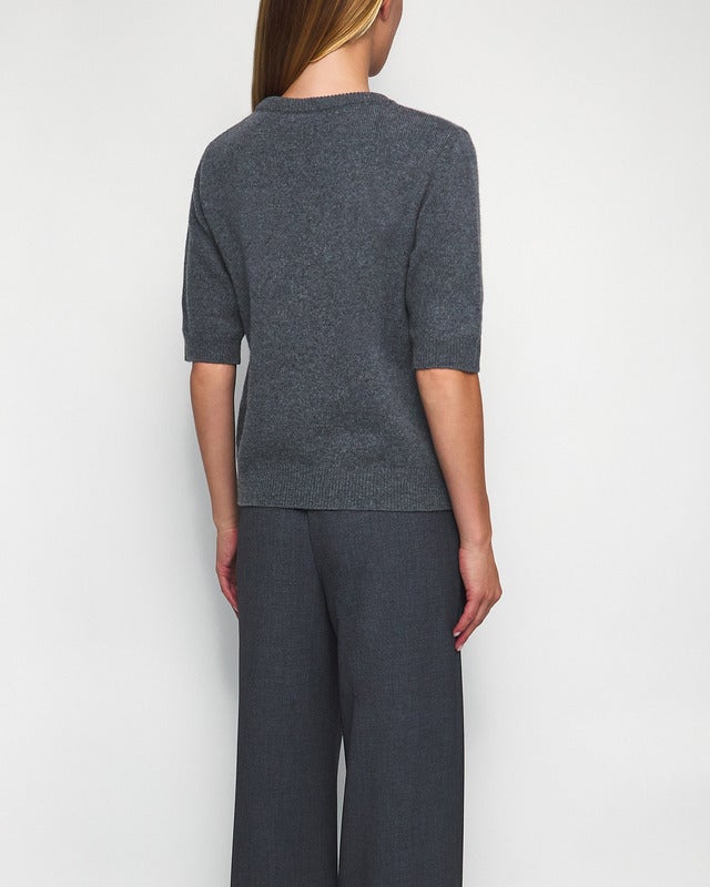 Wakakuu Icons Top London Wool Cashmere Grey M