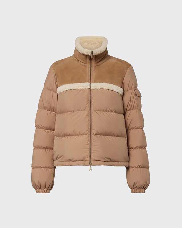 Moncler Down Jacket Aurore Brown MONCLER 2 (M)
