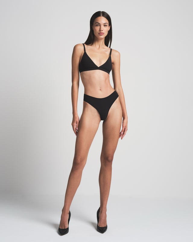 Skims Thong Fits Everybody Onyx 861