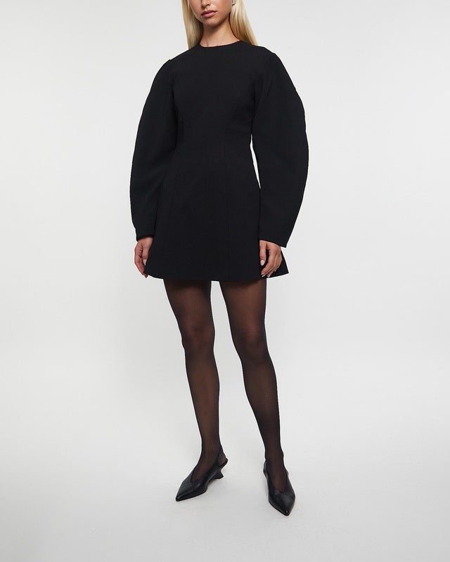 ROTATE Birger Christensen Dress Suiting Flared Mini Black 36