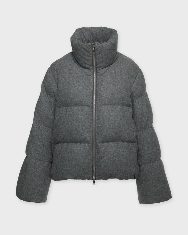 Wakakuu Icons Jacket Storm Puffer Wool Grey M