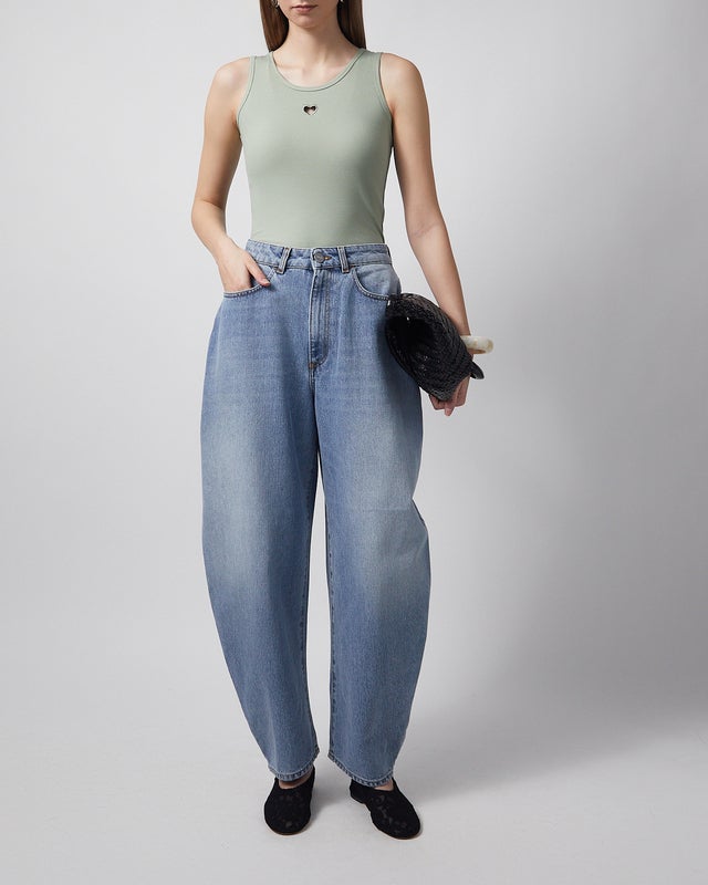 CLOEYS Top Heart Tank Mintgrön XS