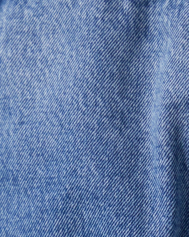 Frame Jacket The Nipped Collarless  Light blue wash S