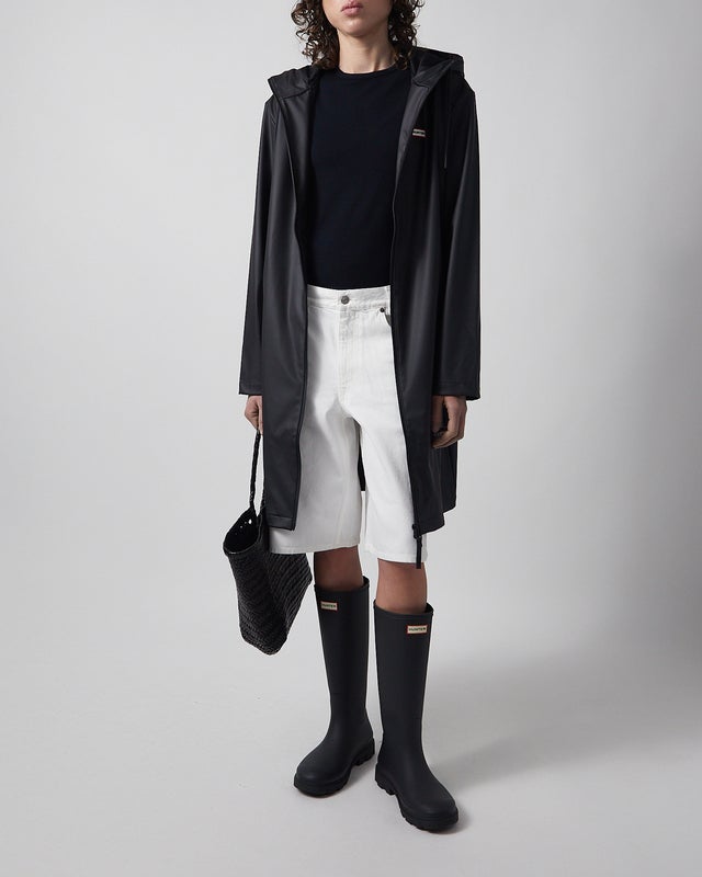 Hunter Coat Andrea PU Rain Black S