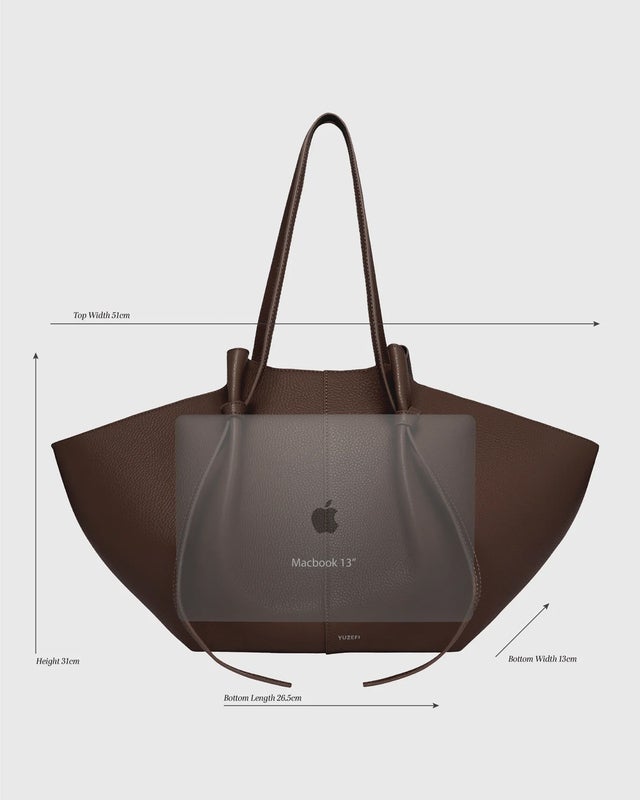 Yuzefi Bag Large Mochi Smooth Black ONESIZE