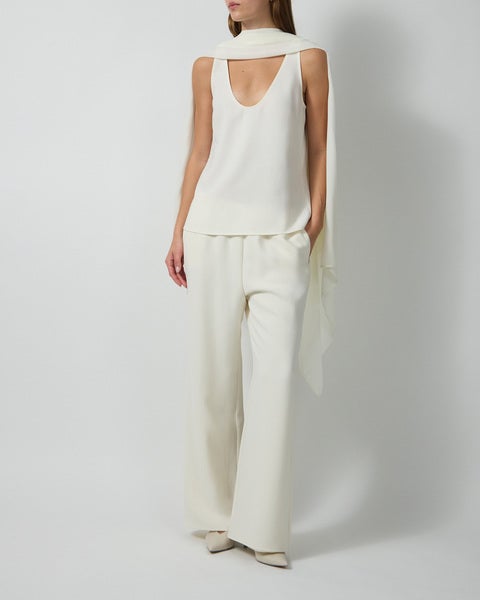 Tank top Sia Crepe Cream 2