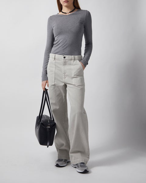 Jeans The Bow Cargo Flax 2