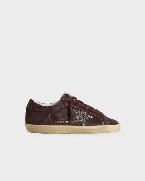 Sneakers Super Star Suede Upper Glitter Grey 1