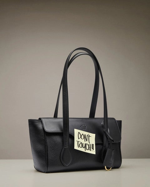 Bag Eira Grained Leather Black ONESIZE 2