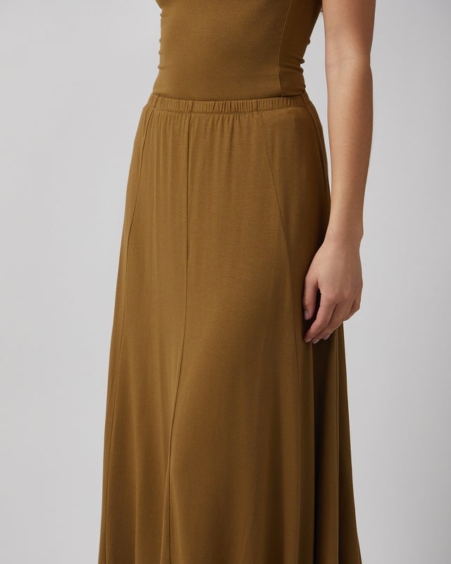 Wakakuu Icons Skirt Modal Maia Toffee M