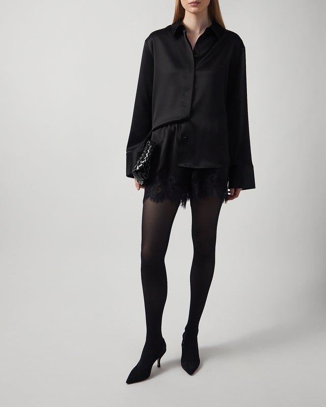 Wakakuu Icons Shorts Lola Lace  Svart XS