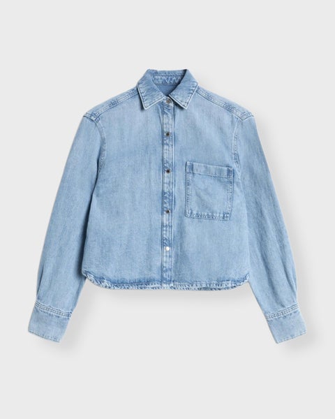 Shirt Ivy Denim Light blue wash 1