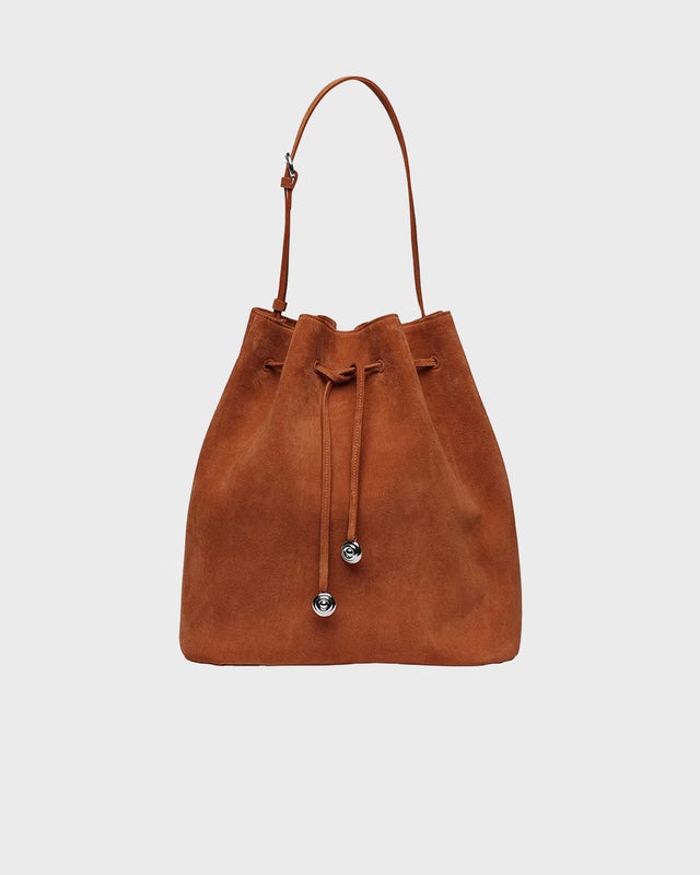 Liffner Bag Charm Bucket  Brown ONESIZE