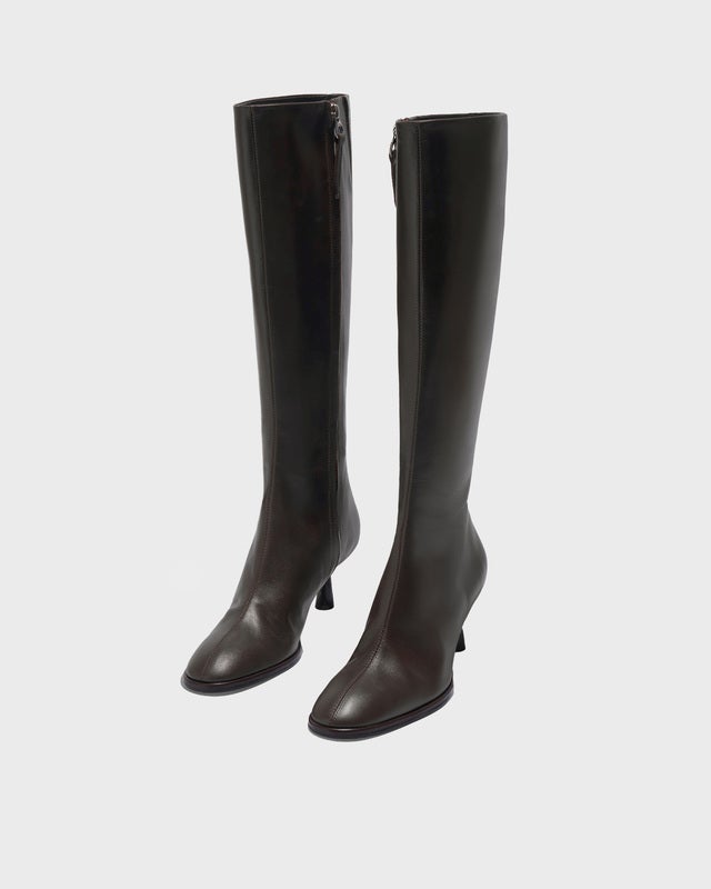 Aeyde Boots Catherine Calf Leather Moka EUR 39