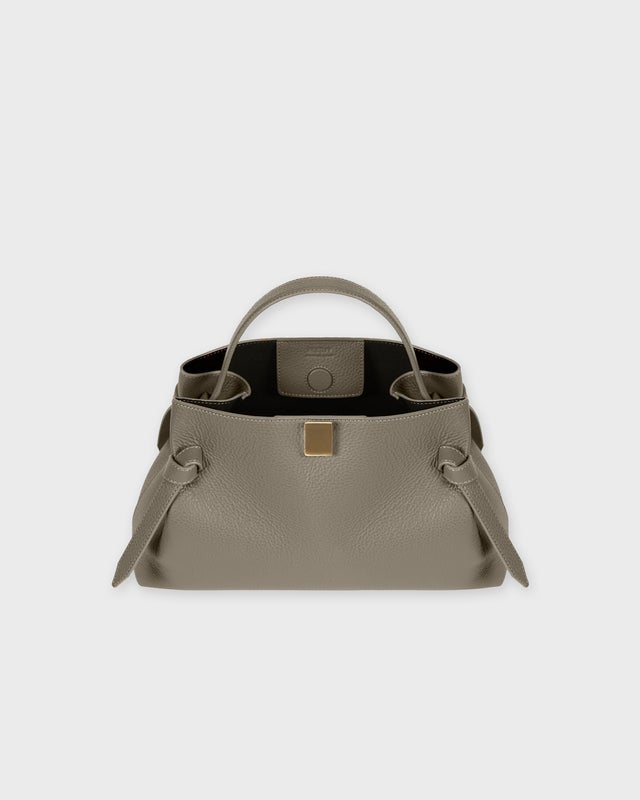 Yuzefi Bag Gyoza Pebble Grain Leather Taupe ONESIZE