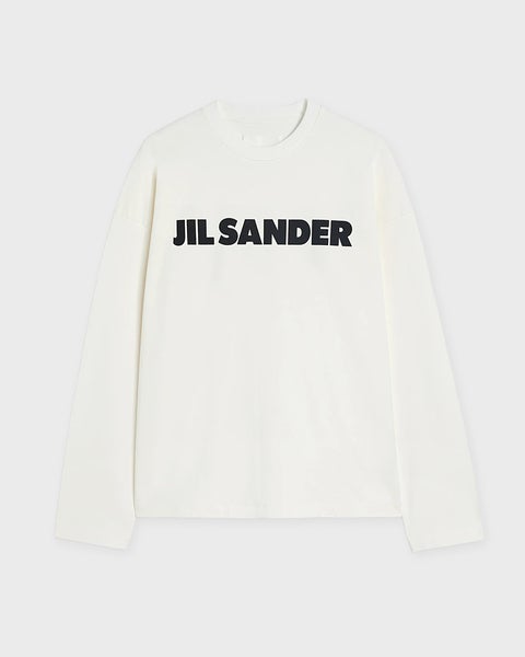 T-Shirt Logo Long Sleeve Porcelain 1