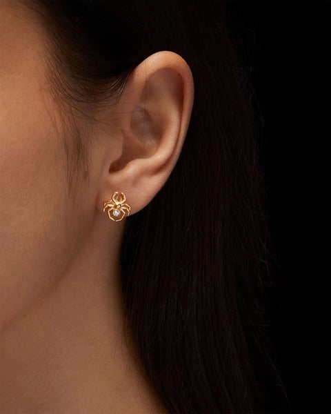 Örhänge Spider Ear Stud Gold Guld ONESIZE 2