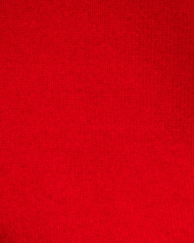 Wakakuu Icons Top London Wool Cashmere Red S