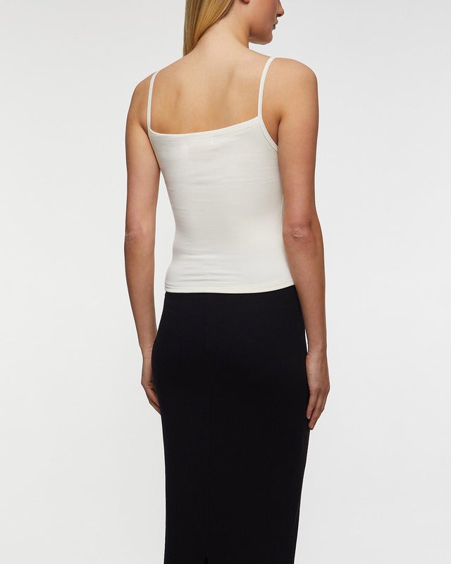 Éterne Topp 90's Tank Ivory XS