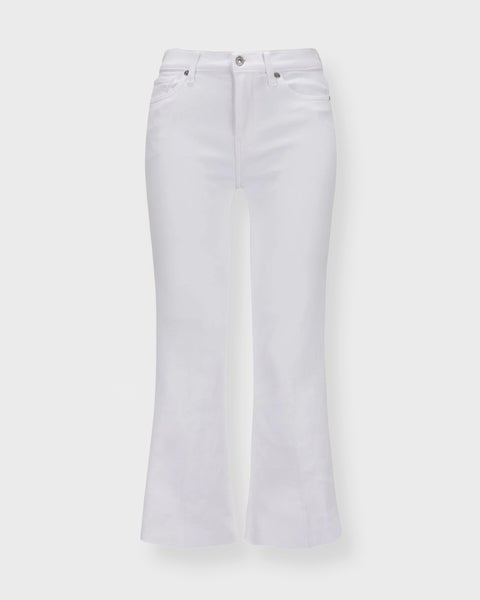 Jeans Cropped Dojo Soleil Raw Cut White 1