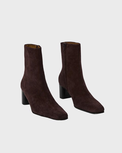 Ankle Boots Praia Walnut Suede 2