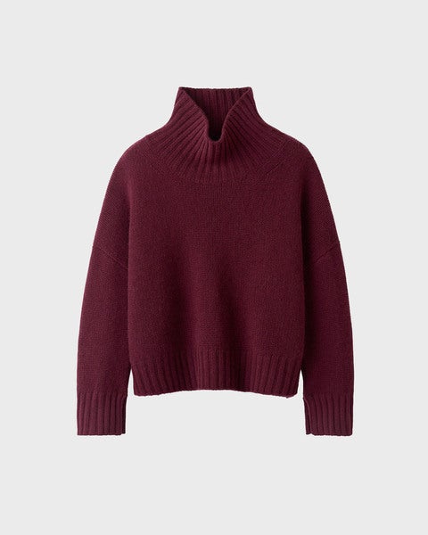 Turtleneck Girlfriend Bordeaux 1