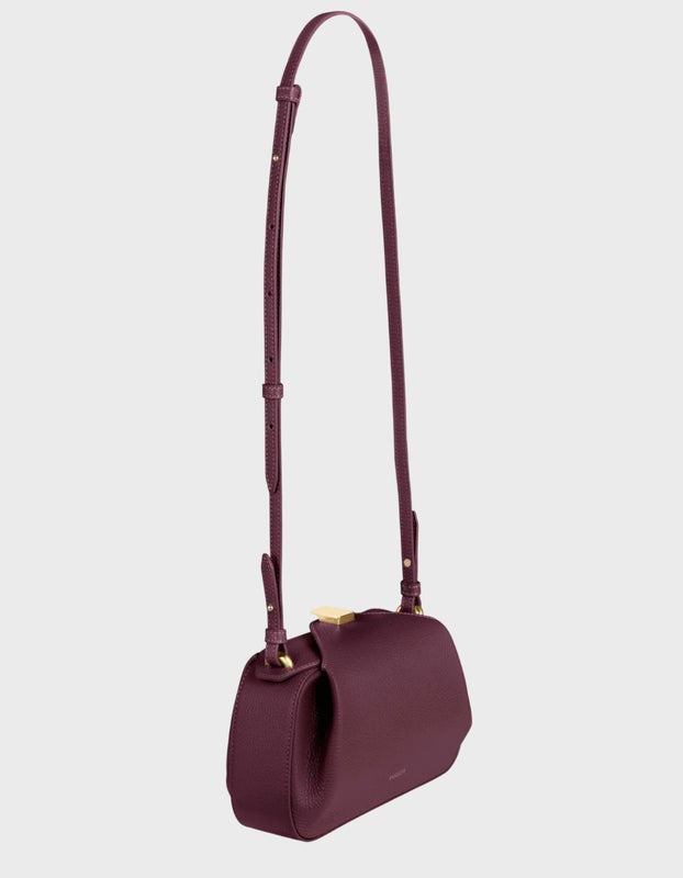 Yuzefi Bag Oyster Clutch Mini  Bordeaux ONESIZE