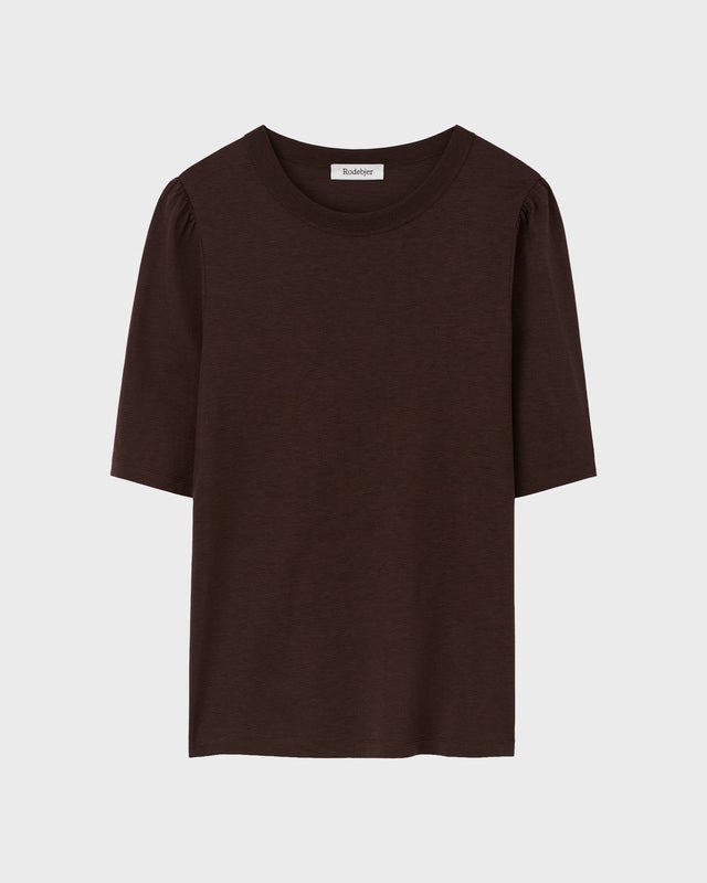 Rodebjer T-shirt Dory Dark brown L