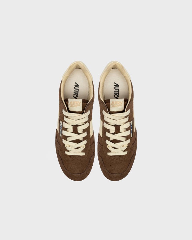 Autry Sneakers Windspin Low Suede/Leather Brown EUR 37