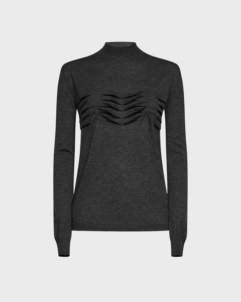 Sweater LS MN Jumper Anthracite 1