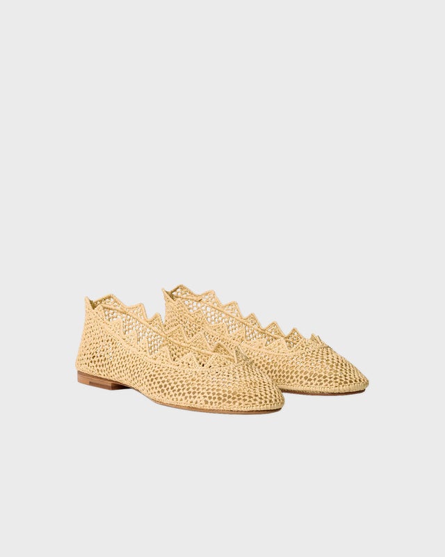ODISSI Ballet Flats Harper Natural EUR 38