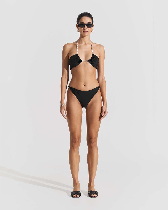 Seaquelle  Bikini Bottom Twisted Black S