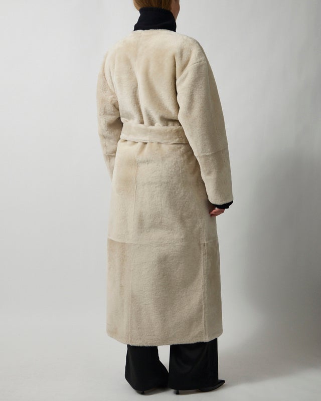 Almada Coat Shea Shearling Vanilla M