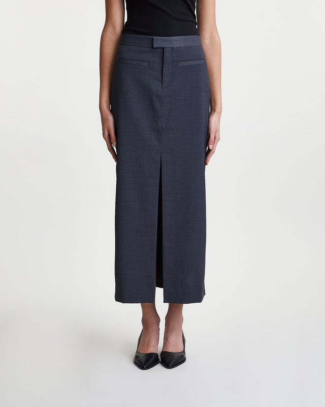 Filippa K Kjol Long Tailored Mörkgrå 38