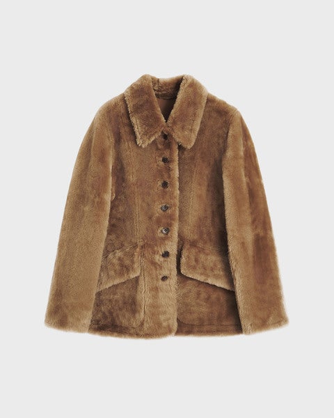 Jacket Adeline Shearling Toffee 1