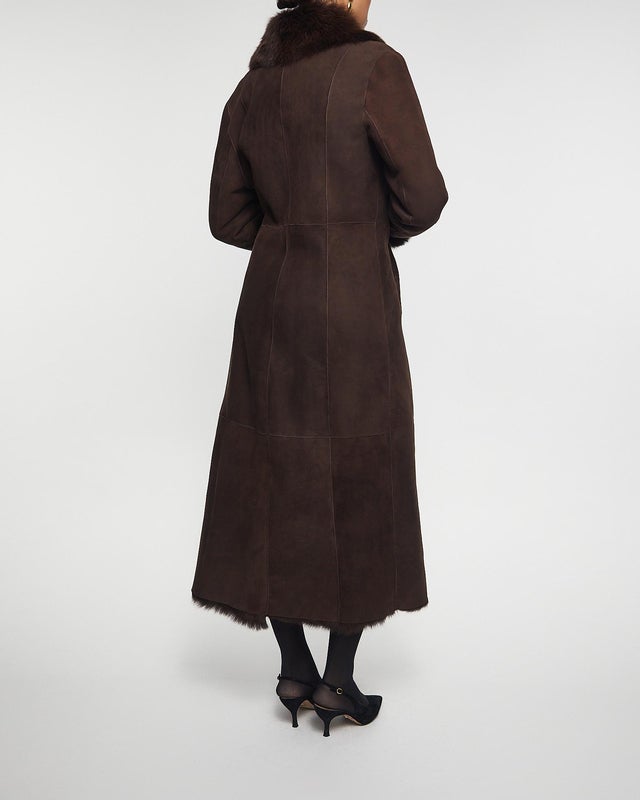 Nour Hammour Coat Joni Brown FR 34 (EUR 32)