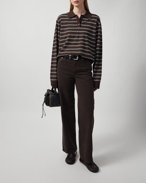 Tröja Madison Polo Beige/brun 2