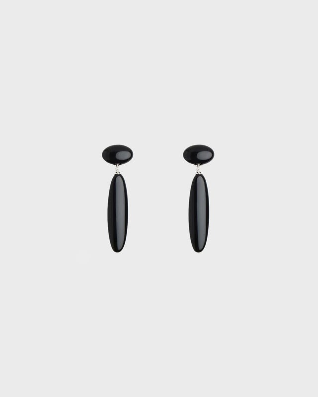 Ragbag Earrings Dagny Long Silver ONESIZE