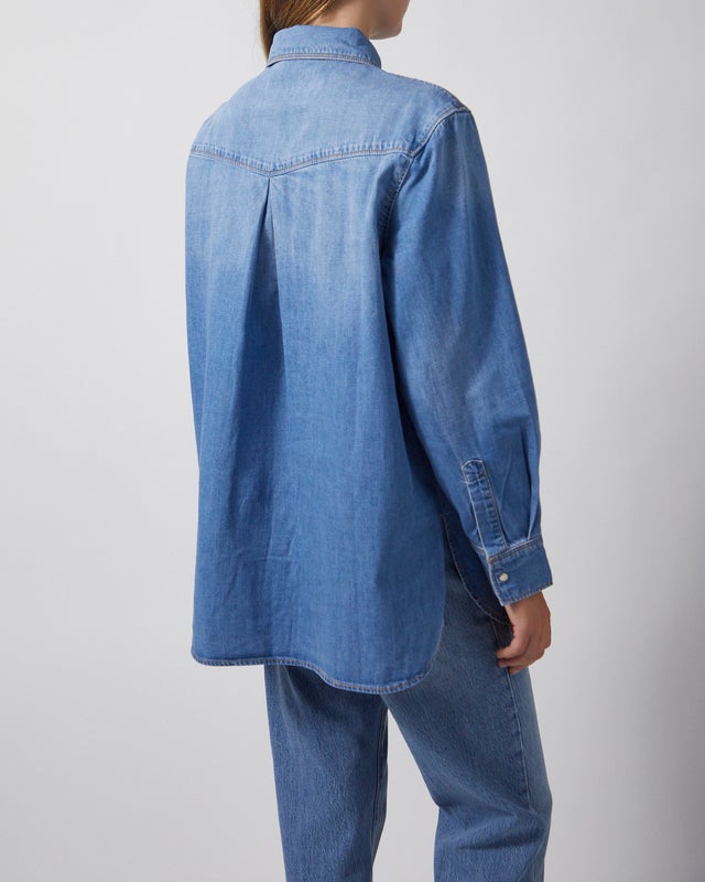 NEUW Shirt Bowery Denim Vision Vintage Blue M