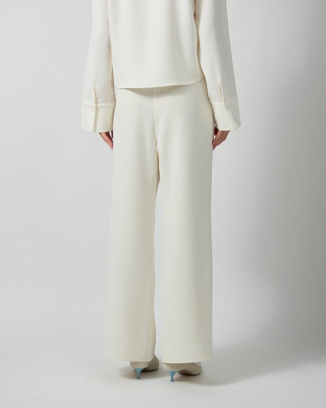 Wakakuu Icons Trousers Adeleine Crepe Cream XL
