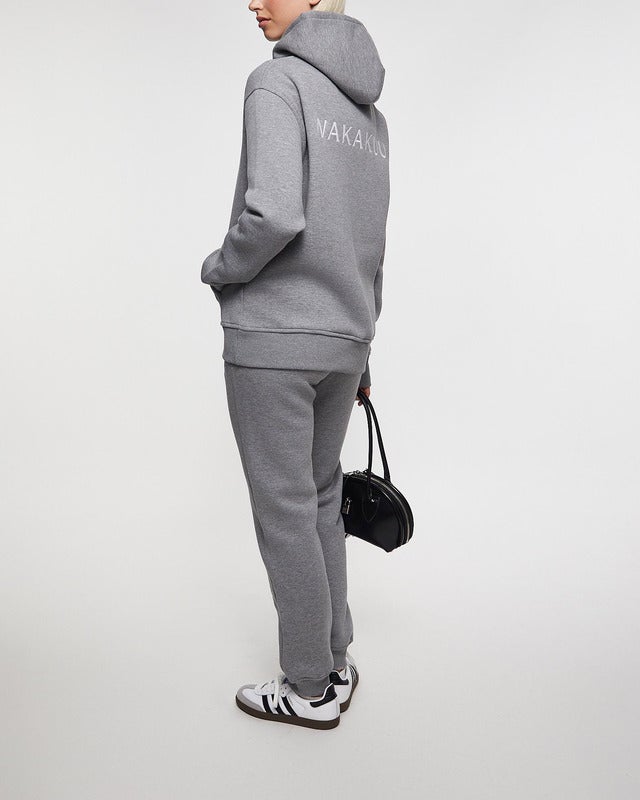 Wakakuu Icons Hoodie Unisex Logo Grey M