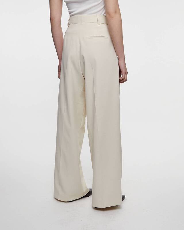 By Malene Birger Byxor Cymbaria High-Waist  Pearl 40