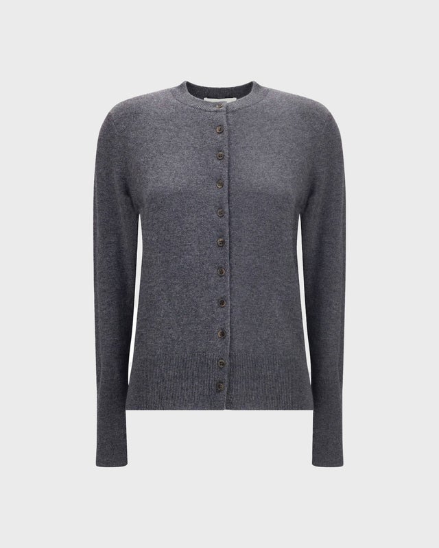 LISA YANG Cardigan Nellia Cashmere Grey 2 (M-L)
