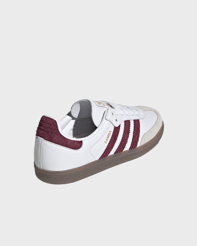Adidas Sneakers Samba OG W White/Burgundy UK 7 (EUR 40 2/3)