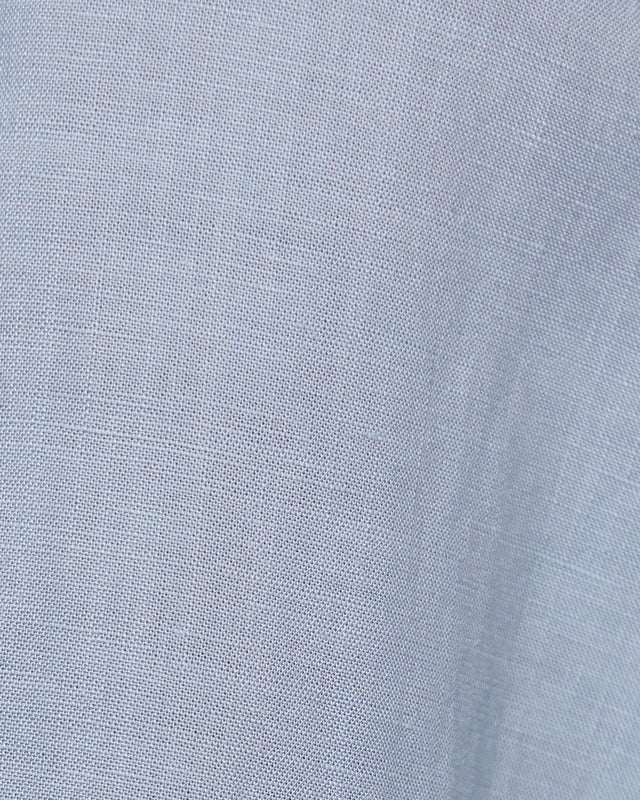 Wakakuu Icons Skjorta Genoa Crop Linen Ljusblå XS