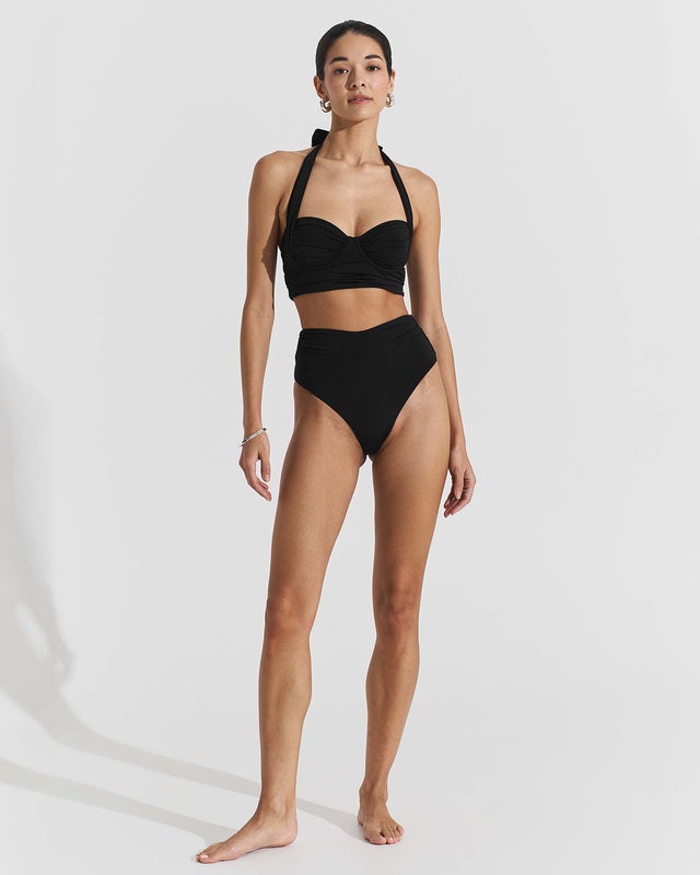 Seaquelle  Bikini Top Haven Midi Black XS